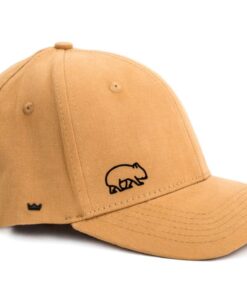 Wombat Old School Cap - Khaki Mustard