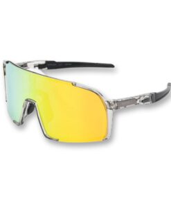 Wombat Skylark Mirrored Polarised Sunglasses WBS057G - Yellow Gold