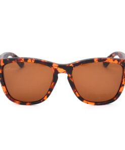 Wombat Stroke 2.0 Polarised Sunglasses - Matt Tortoise Shell - Matt Tortoise Shell frame with Amber lens (non-mirror)