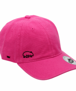 Wombat Washed Canvas Cap - Cerise Pink