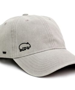 Wombat Washed Canvas Cap - Grey