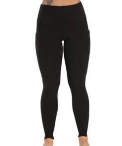 Women High Waisted Legging Non-See-Through Workout Yoga Running Pants - 2XL
