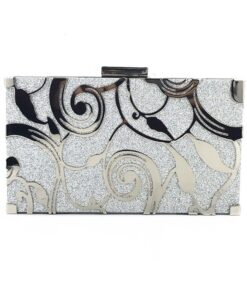 Women Luxury Evening Gold Wedding Clutch Bag