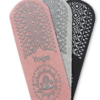 Women Non-Slip Gripper Soles Yoga Socks - 3 Pairs