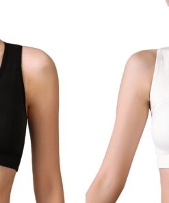 Women Sport Bra Cross Back Removable Pad Wirefree for Workout Yoga Fitness - S