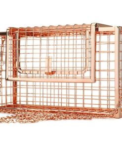 Women's Cage Elegant Chain Shoulder Crossbody Bag