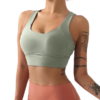 Women's Gym Running Fitness Sports Bra - High Impact - Sage Green - L