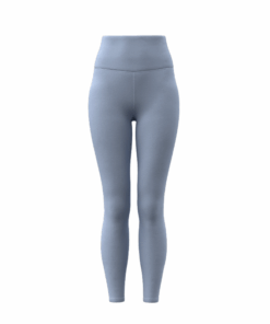 Women's High-Waist Shaping Silm Yoga Pant for All Sports - Blue - 2 XL