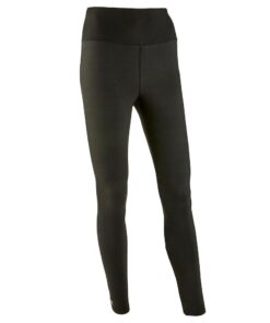 Women's Phone Pocket Fitness High-Waisted Leggings - Black - XS