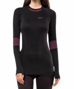 Women's Soft And Seamless Thermal Ski Base Layer Top Bl 500 - XL