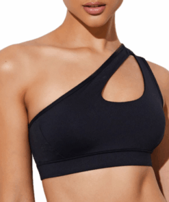 Women's Top One-Shoulder Running Yoga Wireless Yoga Sports Bra