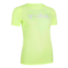 Women's Trail Running Short-Sleeved T-Shirt Graph - Yellow - UK 4