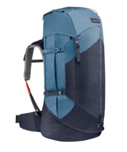 Women's trekking backpack - mt100 easyfit - Blue - 60 L