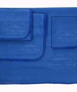 Wonder Towel Gym Microfibre Towel Set - Royal Blue