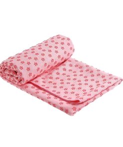 Wonder Towel Luxury Yoga Pilates Microfibre Non-Slip Towel Light Pink