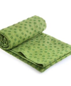 Wonder Towel Luxury Yoga Towel Wrinkle Resistant Sand Free & Compact - Green