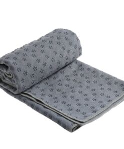 Wonder Towel Luxury Yoga Towel Wrinkle Resistant Sand Free & Compact - Light Grey