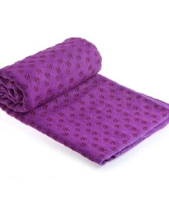 Wonder Towel Luxury Yoga Towel Wrinkle Resistant Sand Free & Compact - Purple