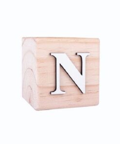 Wooden Alphabet Blocks(N)