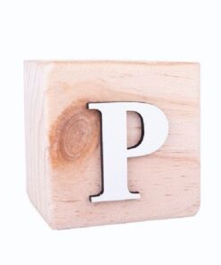 Wooden Alphabet Blocks(P)