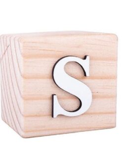 Wooden Alphabet Blocks(S)