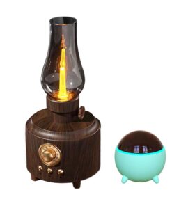 Wooden Retro Wireless Bluetooth Speaker+humidifier