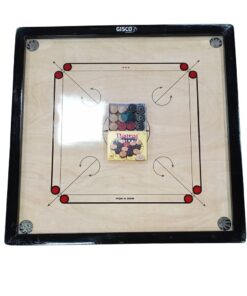 Wooden Target Carrom Game board