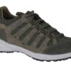 Woodland - Linden - Ladies Leather Lace-up runners - Olive Green - UK 3