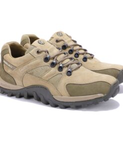 Woodland - Nutmeg - Mens Leather Casual Leather Lace-Up shoes for Outdoor - Khaki - UK 13