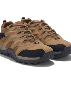 Woodland - Walnut - Men's Leather Casual Lace-up Shoes for Outdoor Terrains