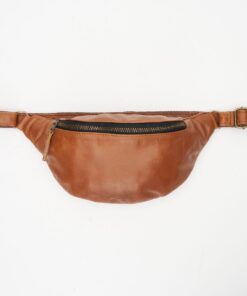 Woodstock Leather Spencer Moonbag - Pecan