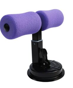 Workout Abdominal Curl Exercise Sit-ups Push-ups Assistant Device - Purple