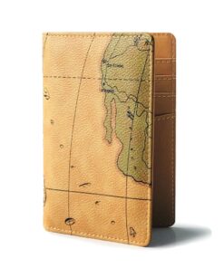 World Passport Holder - Brown
