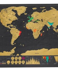 World Scratch Map Deluxe