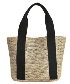 Woven Women's Tote Straw Handbag