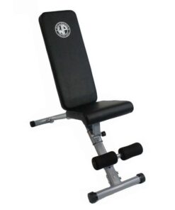 WP Pro Weight Adjustable Strength Training Bench with Fast Folding