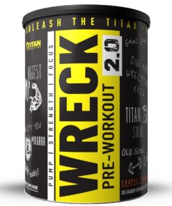 Wreck 2.0 Pre Workout, Tropic Tornado 20 Loaded Servings - Net Wt. 280g