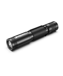 Wuben E01 flashlight, 100 Lumen, 40m throw, uses 1 x AAA battery