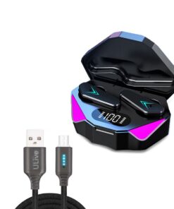 X15 Wireless Bluetooth Earpods and 1m Ulive Cable