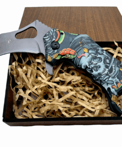 X73 Skull Pocket Knife in Gift Box