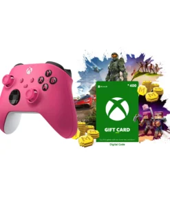 Xbox Series Wireless Controller And R400 Game Voucher - Deep Pink