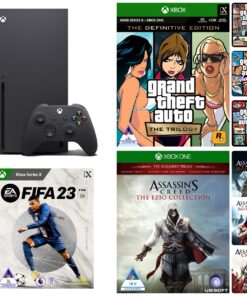 Xbox Series X with GTA Trilogy + Assassin's Creed Ezio Collection & FIFA 23