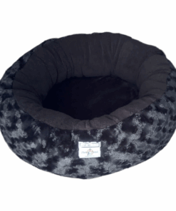 XL Dog Donut Crumple Bed Removable Cover Machine Washable