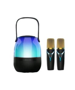 XM-A68 Karaoke Wireless Outdoor Portable Speakers With LED