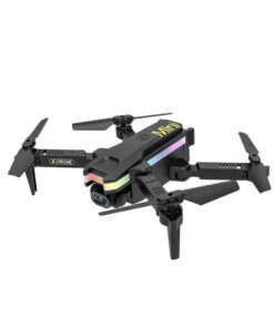 Xt8 - Led Light, Remote Control Drone With Camera Mini Quadcopter - Black