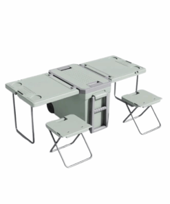 Xtreme Xccessories Outdoor Portable Cooler Box with Table and Chairs