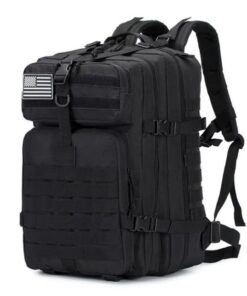 Xtreme Xccessories Tactical 50L Hiking Camping Outdoor Waterproof Backpack - Black