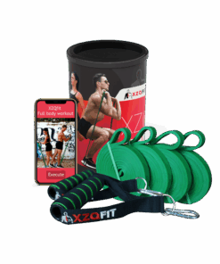 XZQ Band Package - 4 x Resistance Bands And Handles