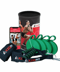 XZQ Band Package - 4 x Resistance Bands , Handles & Ankle Straps