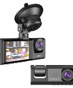 Y16-Traffic Dash Camera With Wide-Angle View & HD Video Recording - Black